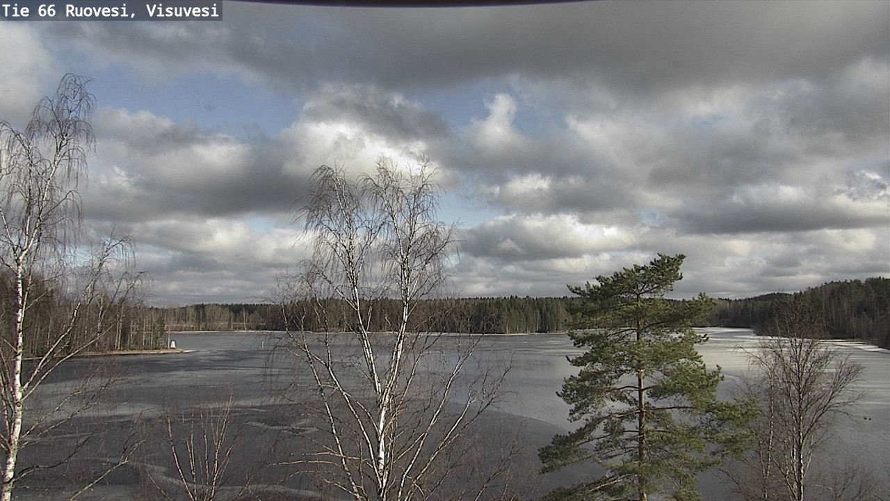 Weather Camera Image Väg 66 Ruovesi, Visuvesi, Ruovesi, Pirkanmaa