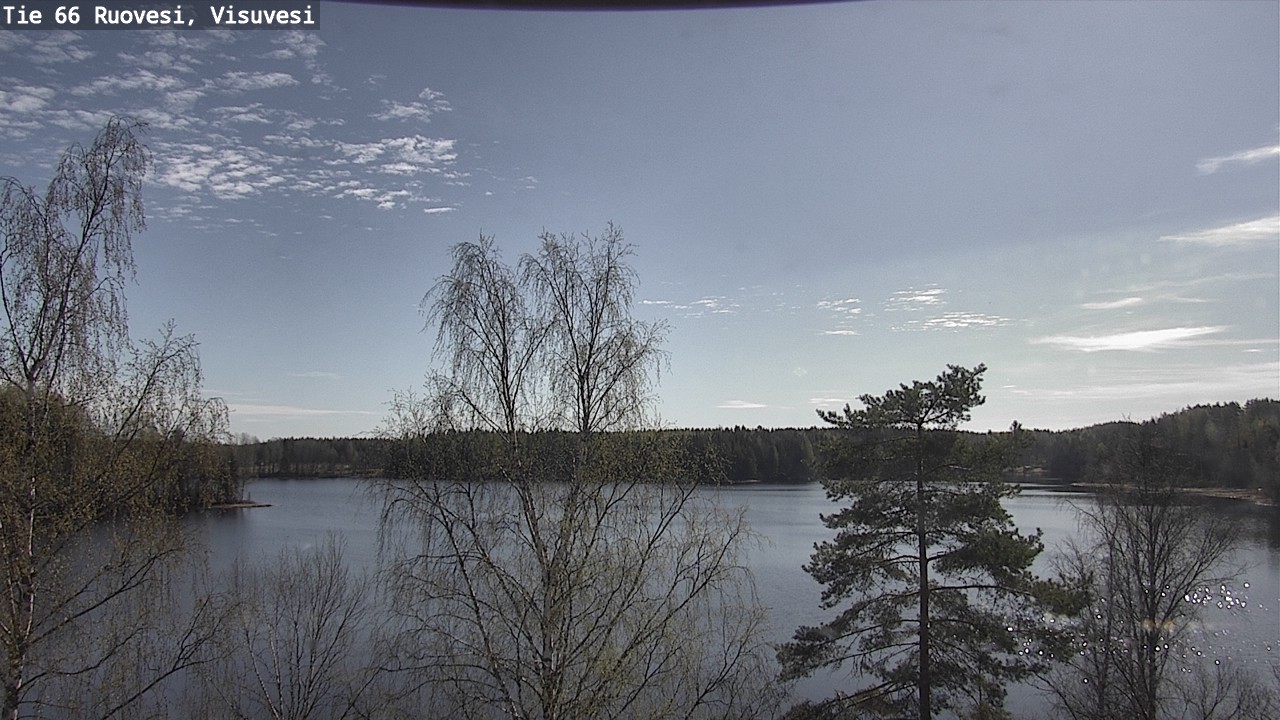 Weather Camera Image Väg 66 Ruovesi, Visuvesi, Ruovesi, Pirkanmaa