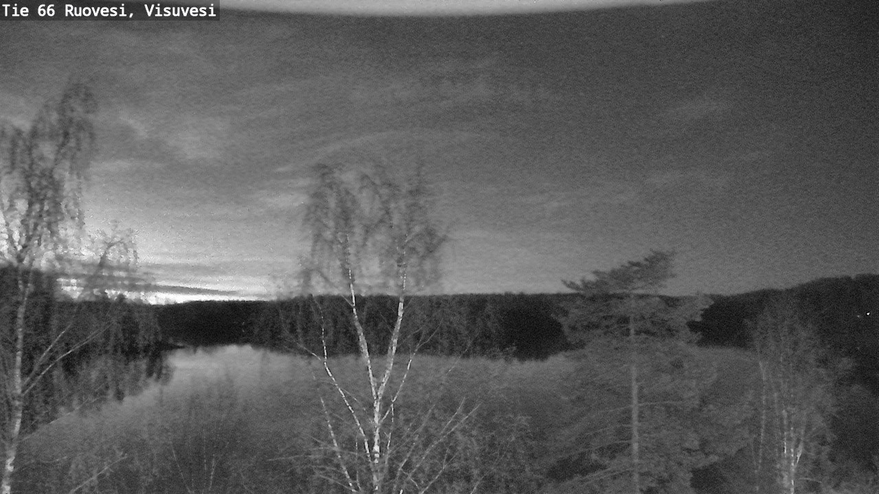 Weather Camera Image Road 66 Ruovesi, Visuvesi, Ruovesi, Pirkanmaa
