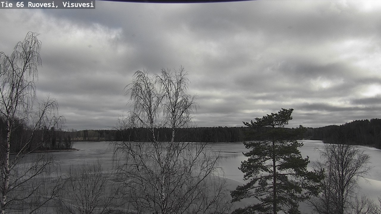 Weather Camera Image Väg 66 Ruovesi, Visuvesi, Ruovesi, Pirkanmaa