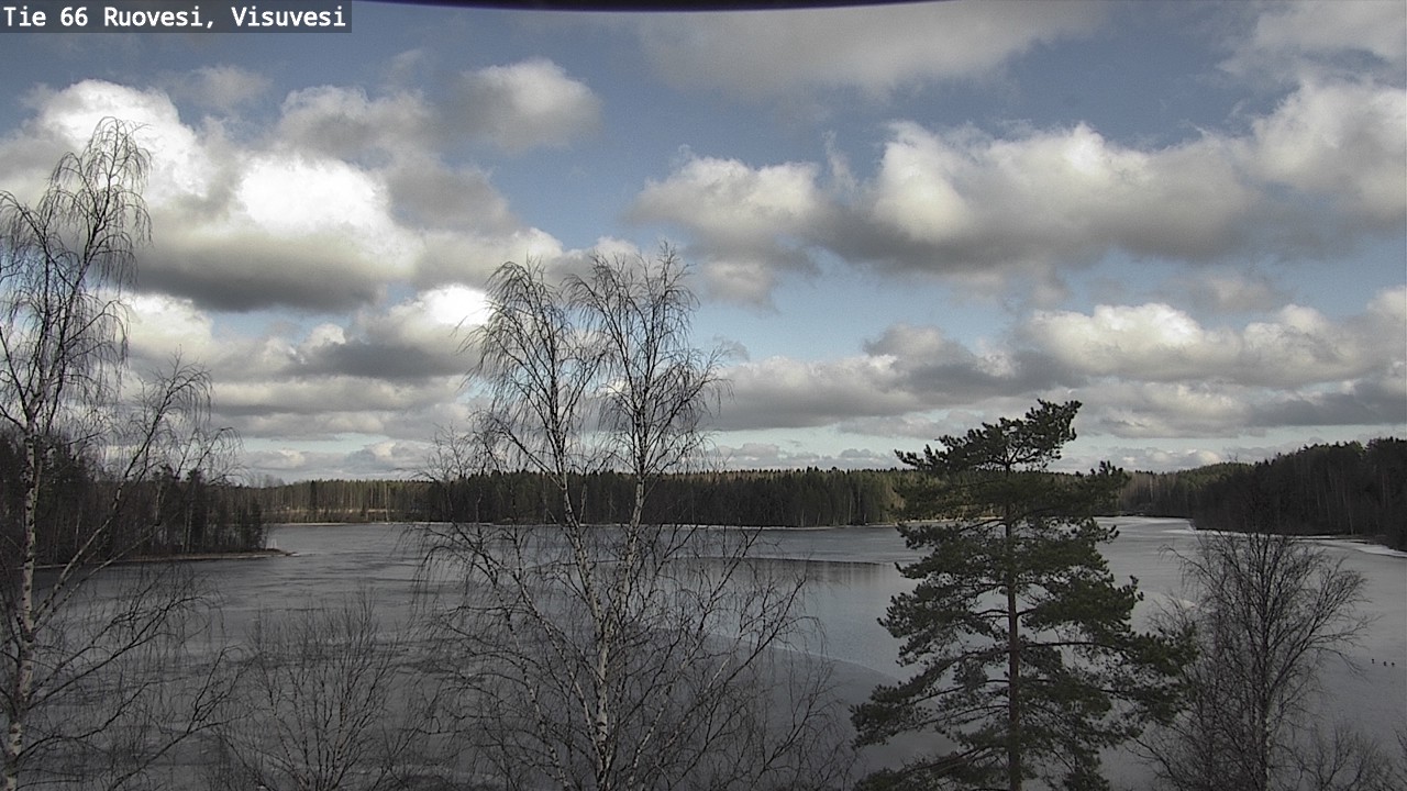 Weather Camera Image Väg 66 Ruovesi, Visuvesi, Ruovesi, Pirkanmaa