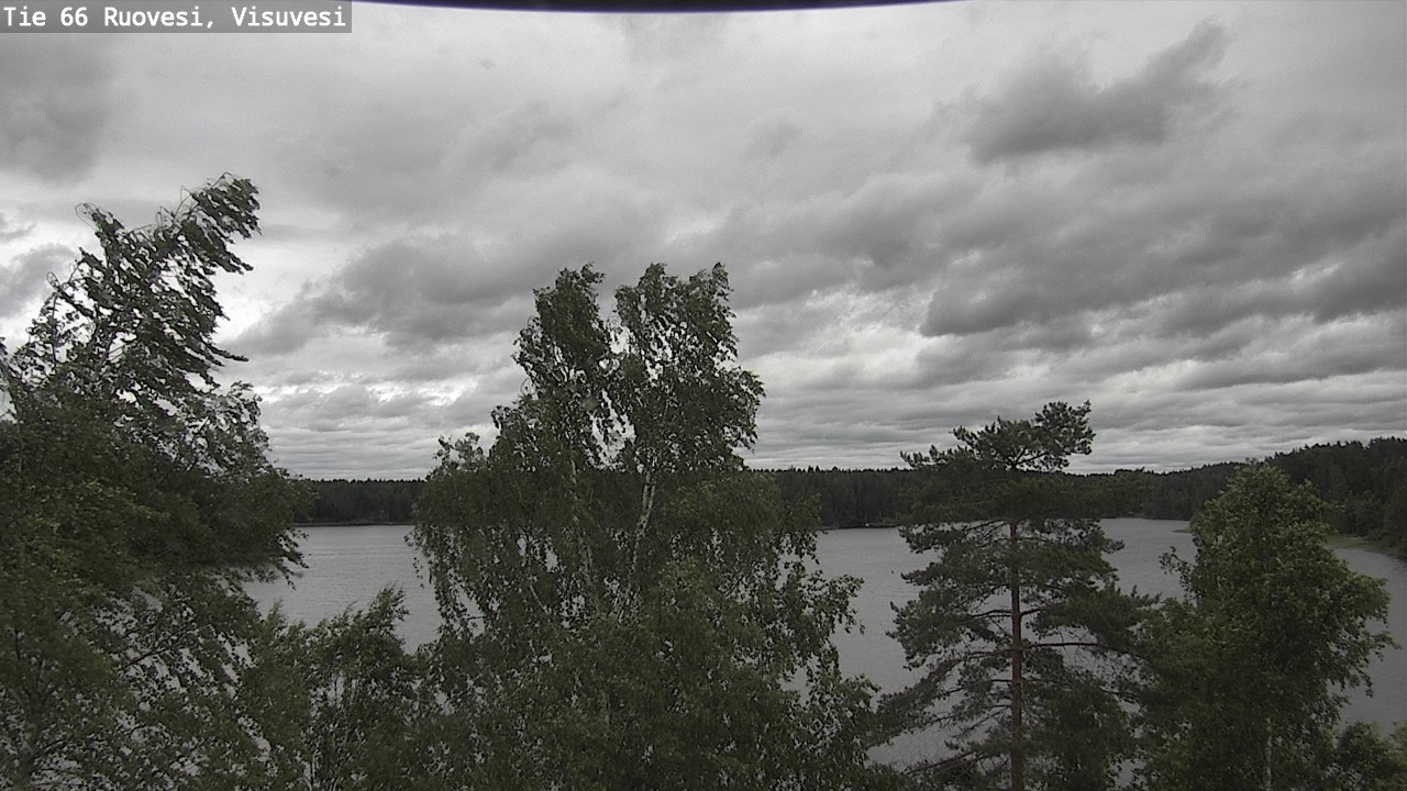 Weather Camera Image Väg 66 Ruovesi, Visuvesi, Ruovesi, Pirkanmaa