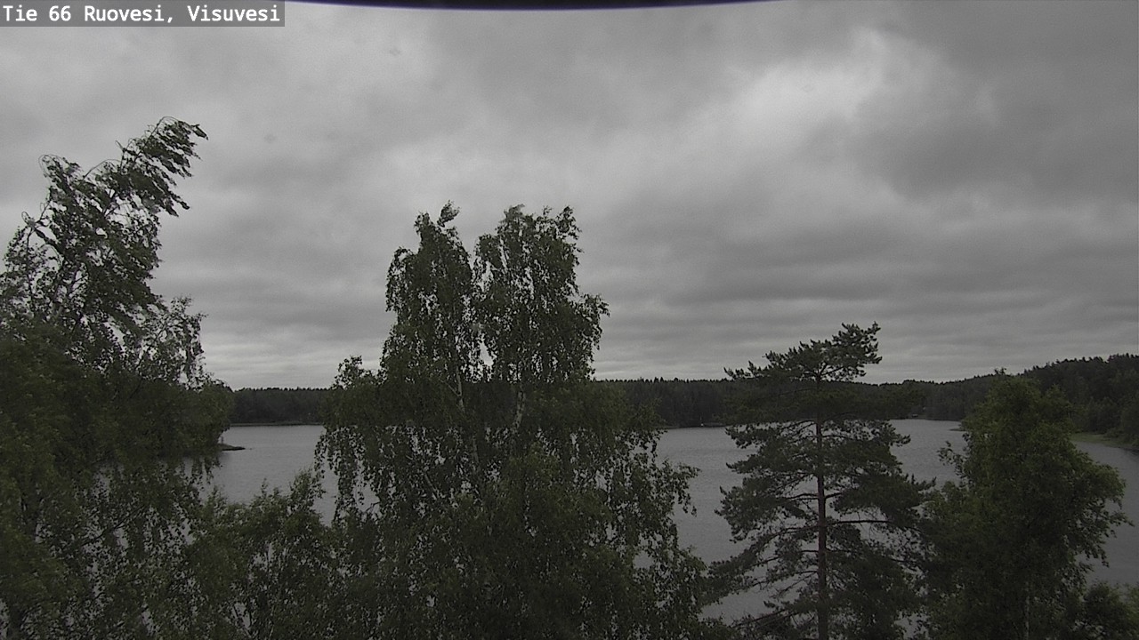 Weather Camera Image Väg 66 Ruovesi, Visuvesi, Ruovesi, Pirkanmaa
