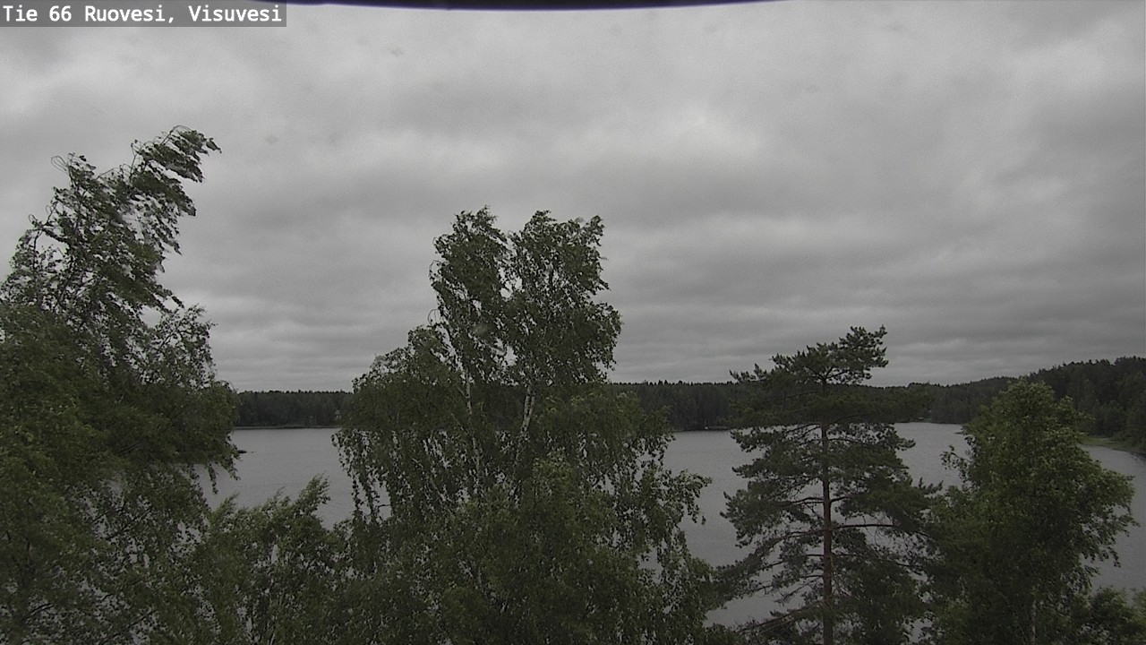 Weather Camera Image Väg 66 Ruovesi, Visuvesi, Ruovesi, Pirkanmaa
