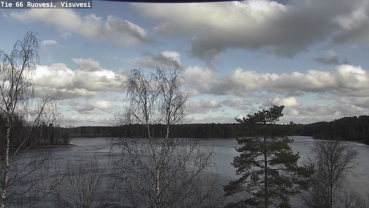 Weather Camera Image Väg 66 Ruovesi, Visuvesi, Ruovesi, Pirkanmaa