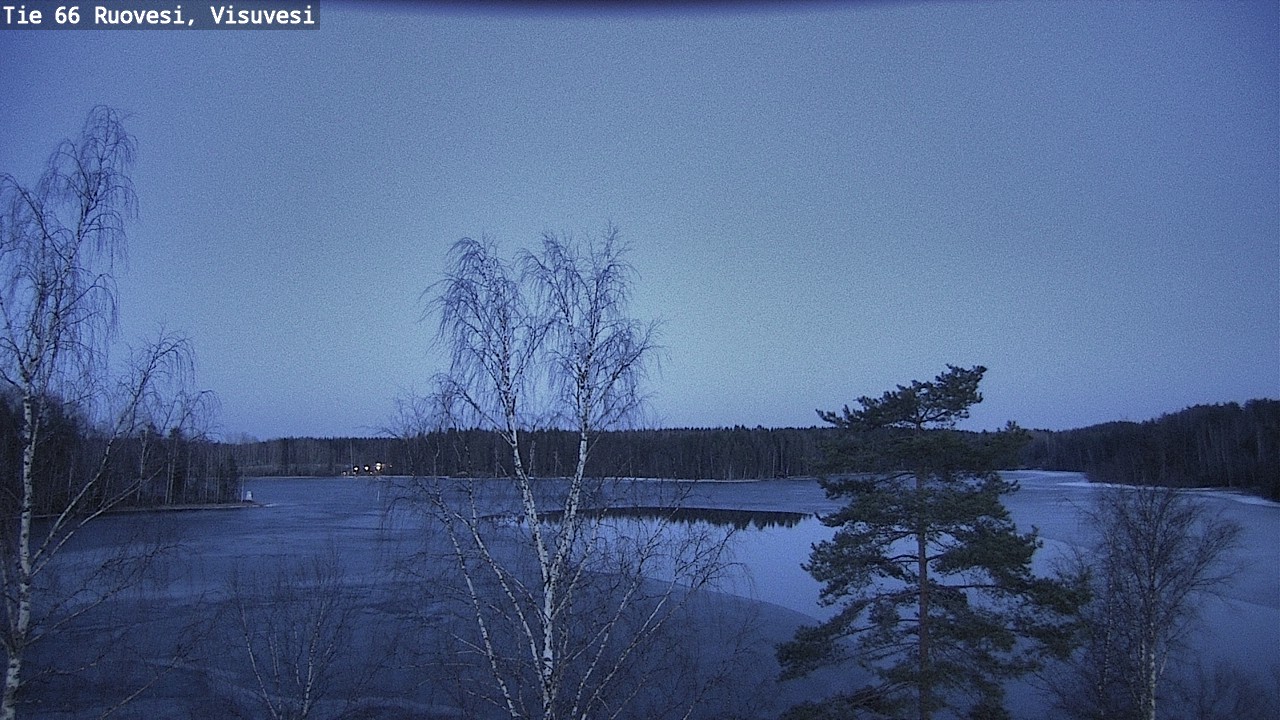 Weather Camera Image Road 66 Ruovesi, Visuvesi, Ruovesi, Pirkanmaa