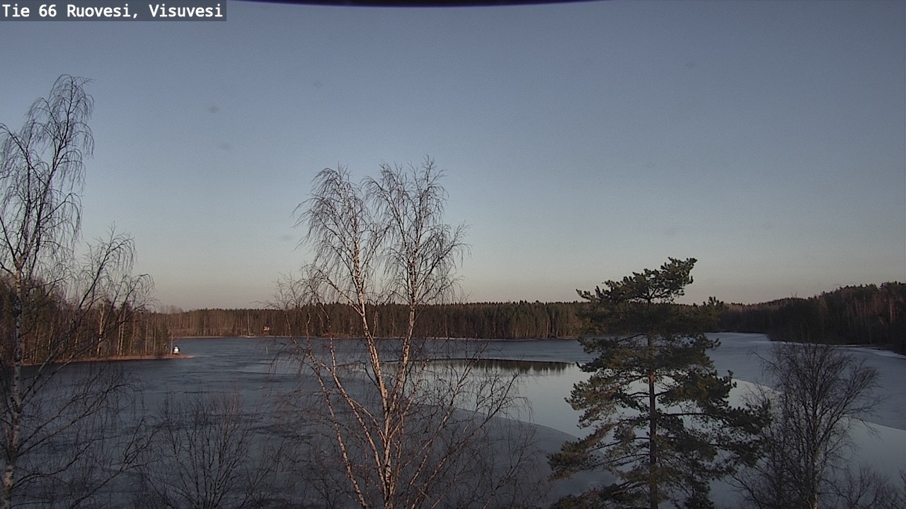 Weather Camera Image Road 66 Ruovesi, Visuvesi, Ruovesi, Pirkanmaa