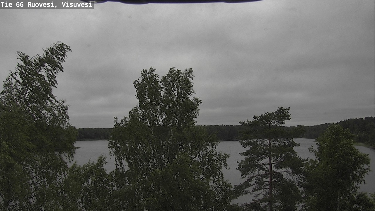 Weather Camera Image Väg 66 Ruovesi, Visuvesi, Ruovesi, Pirkanmaa