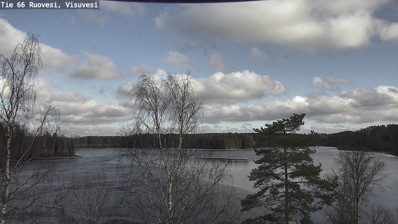 Weather Camera Image Väg 66 Ruovesi, Visuvesi, Ruovesi, Pirkanmaa