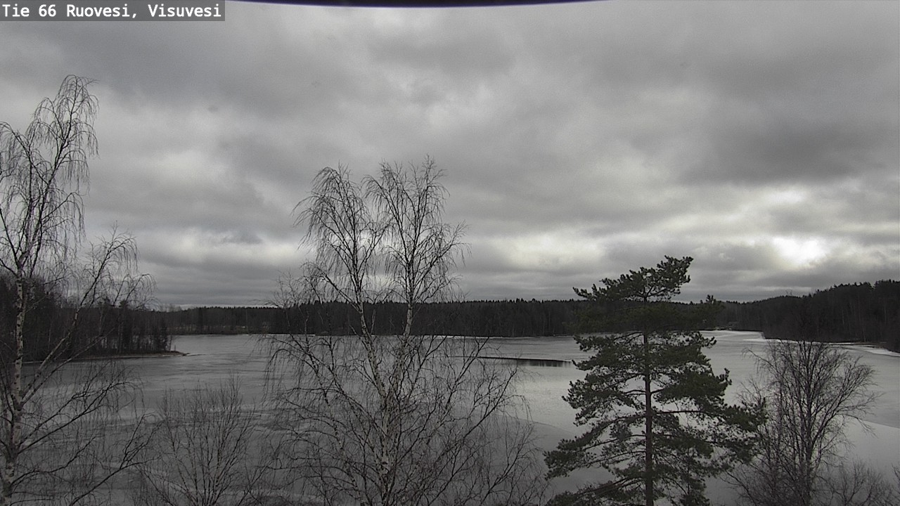 Weather Camera Image Väg 66 Ruovesi, Visuvesi, Ruovesi, Pirkanmaa