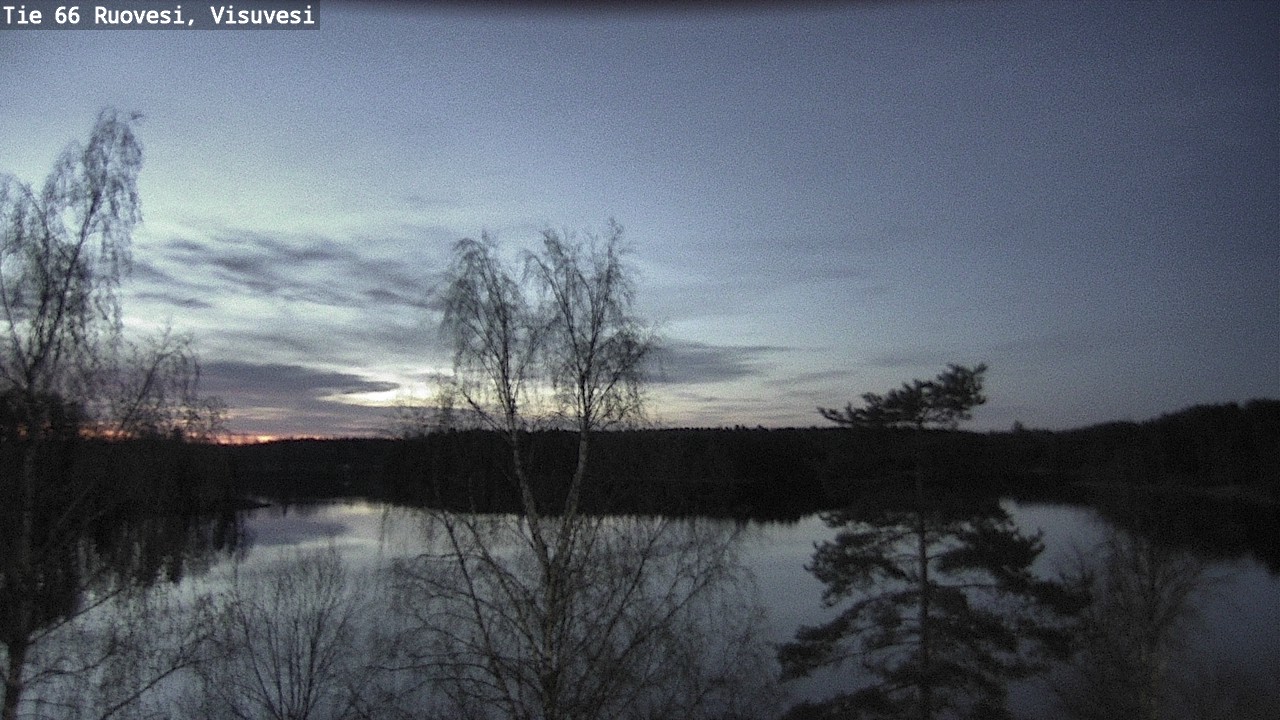 Weather Camera Image Road 66 Ruovesi, Visuvesi, Ruovesi, Pirkanmaa