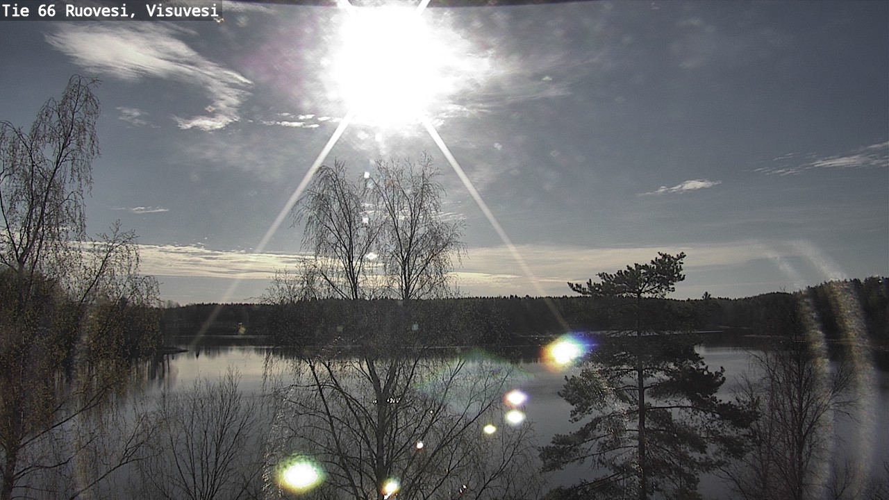Weather Camera Image Väg 66 Ruovesi, Visuvesi, Ruovesi, Pirkanmaa