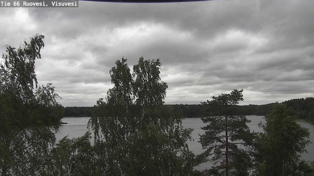 Weather Camera Image Väg 66 Ruovesi, Visuvesi, Ruovesi, Pirkanmaa