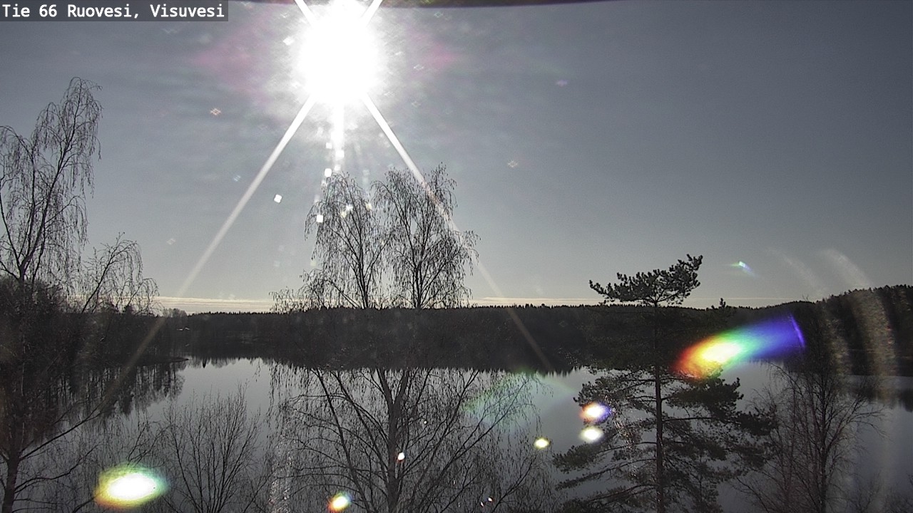 Weather Camera Image Väg 66 Ruovesi, Visuvesi, Ruovesi, Pirkanmaa
