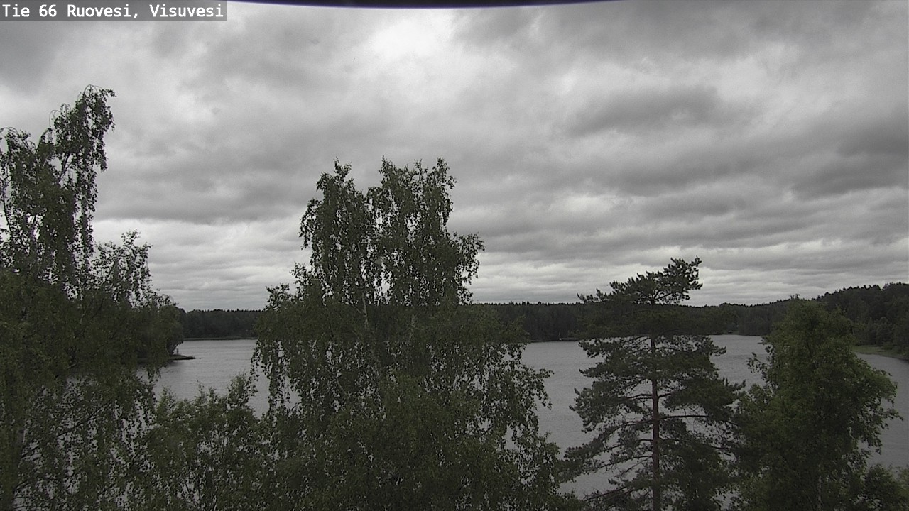 Weather Camera Image Väg 66 Ruovesi, Visuvesi, Ruovesi, Pirkanmaa