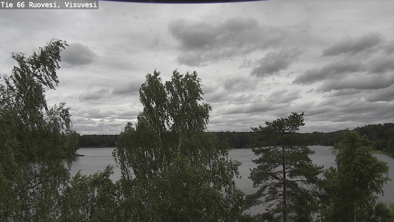Weather Camera Image Road 66 Ruovesi, Visuvesi, Ruovesi, Pirkanmaa