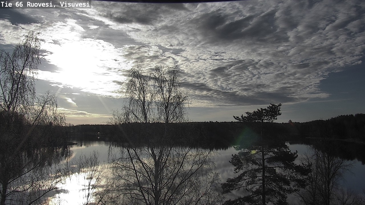 Weather Camera Image Väg 66 Ruovesi, Visuvesi, Ruovesi, Pirkanmaa