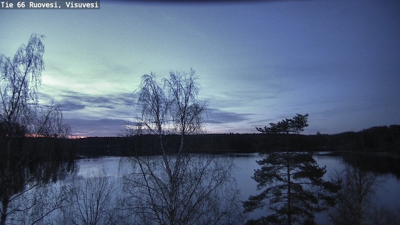 Weather Camera Image Väg 66 Ruovesi, Visuvesi, Ruovesi, Pirkanmaa