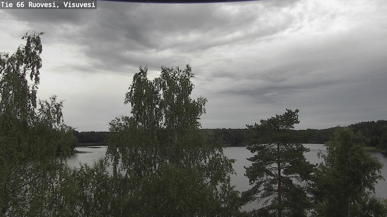 Weather Camera Image Väg 66 Ruovesi, Visuvesi, Ruovesi, Pirkanmaa