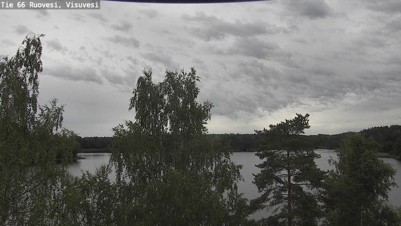 Weather Camera Image Väg 66 Ruovesi, Visuvesi, Ruovesi, Pirkanmaa