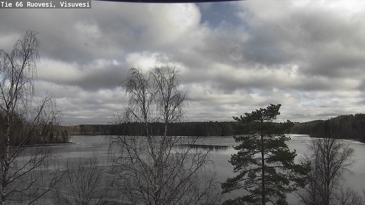 Weather Camera Image Väg 66 Ruovesi, Visuvesi, Ruovesi, Pirkanmaa