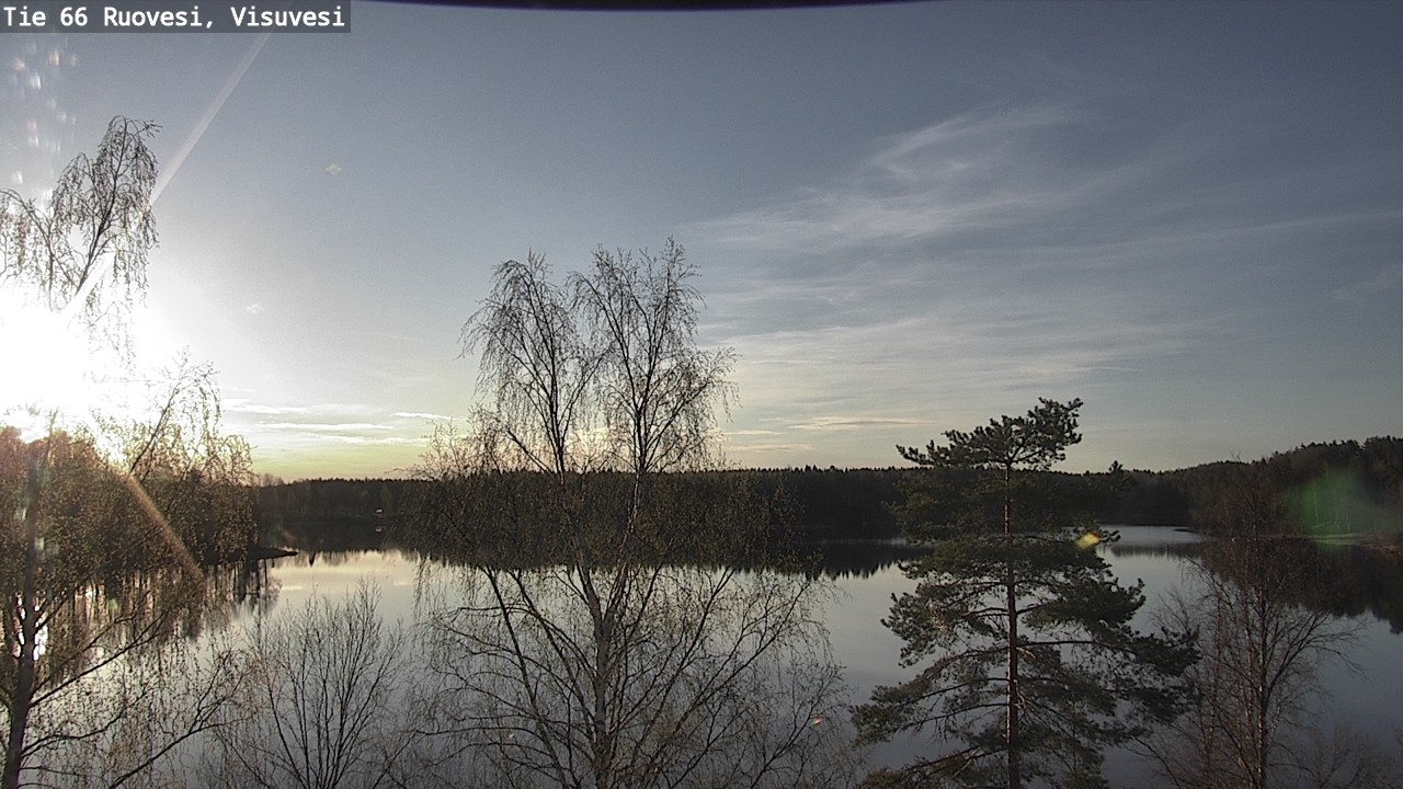 Weather Camera Image Väg 66 Ruovesi, Visuvesi, Ruovesi, Pirkanmaa