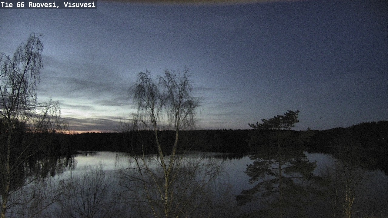 Weather Camera Image Road 66 Ruovesi, Visuvesi, Ruovesi, Pirkanmaa