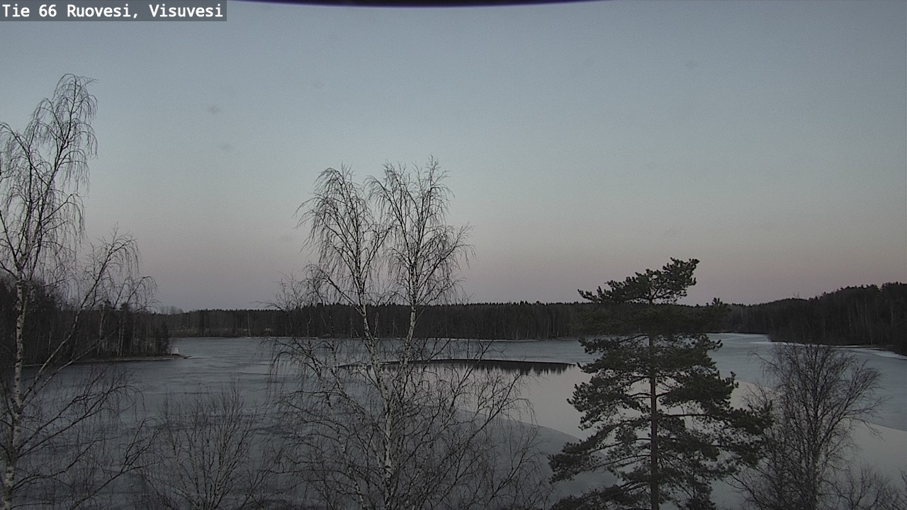 Weather Camera Image Road 66 Ruovesi, Visuvesi, Ruovesi, Pirkanmaa