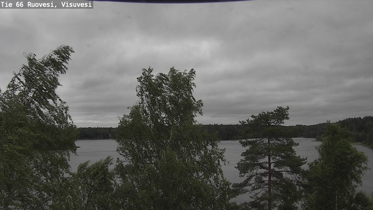 Weather Camera Image Väg 66 Ruovesi, Visuvesi, Ruovesi, Pirkanmaa