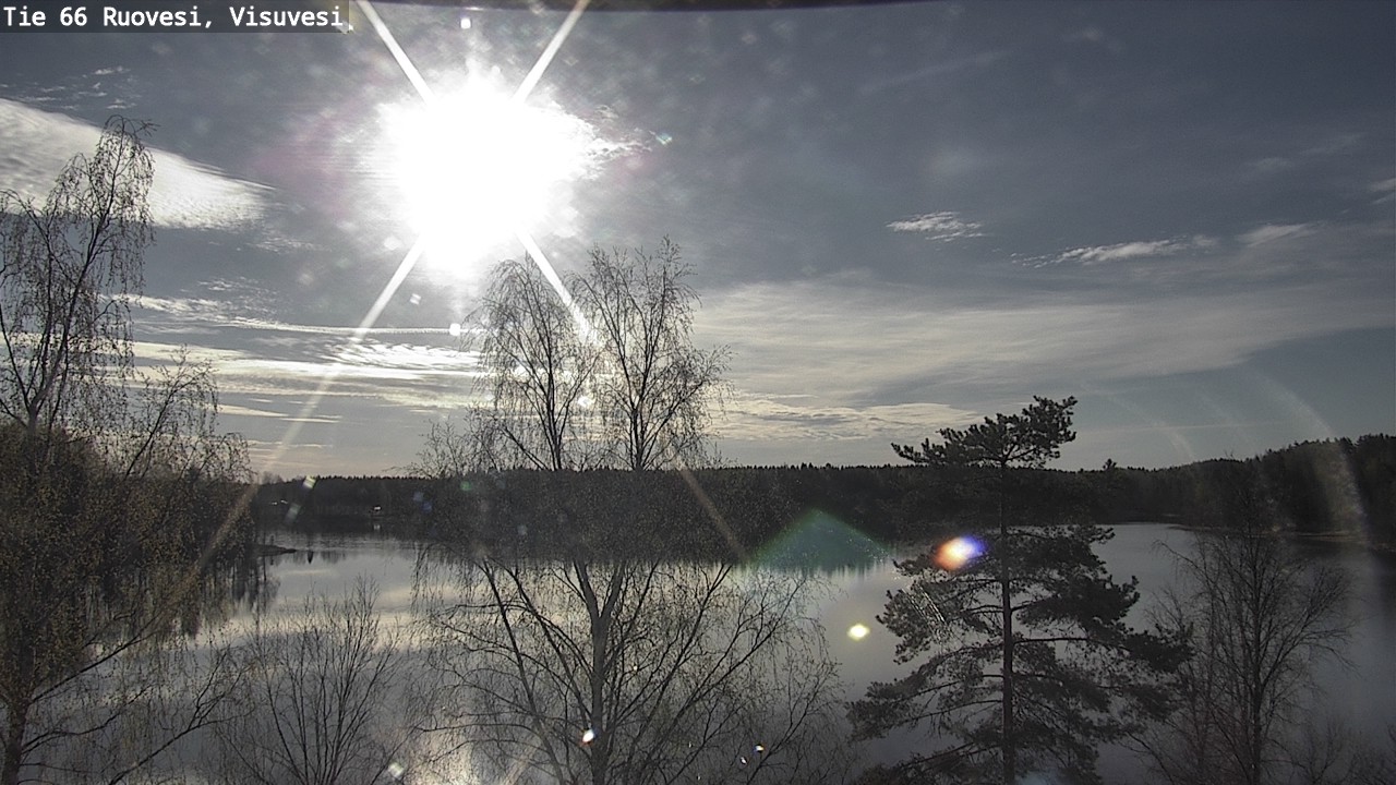 Weather Camera Image Väg 66 Ruovesi, Visuvesi, Ruovesi, Pirkanmaa