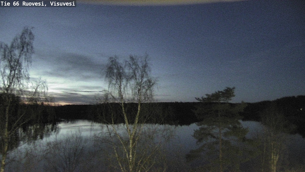 Weather Camera Image Road 66 Ruovesi, Visuvesi, Ruovesi, Pirkanmaa