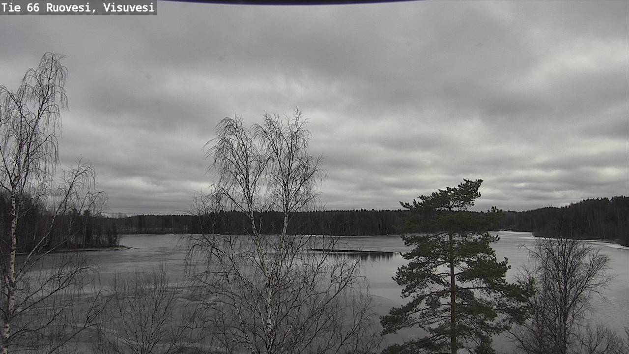Weather Camera Image Väg 66 Ruovesi, Visuvesi, Ruovesi, Pirkanmaa