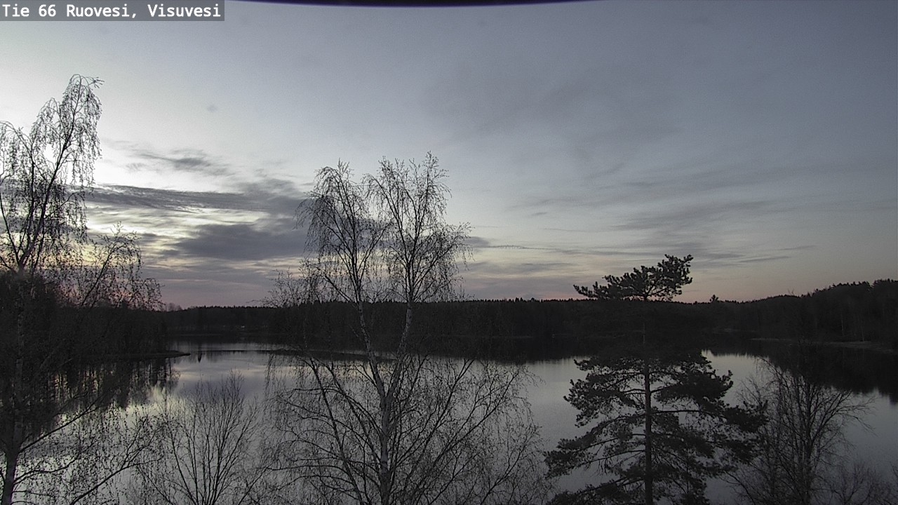 Weather Camera Image Väg 66 Ruovesi, Visuvesi, Ruovesi, Pirkanmaa