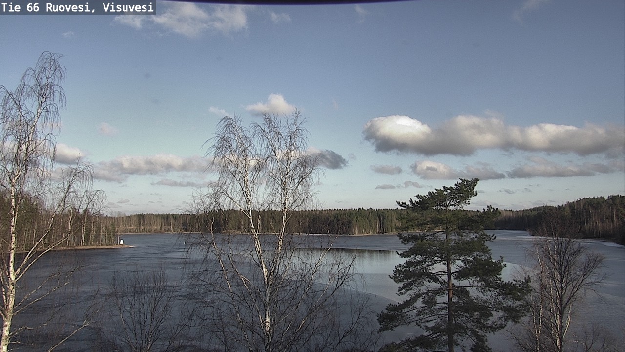 Weather Camera Image Väg 66 Ruovesi, Visuvesi, Ruovesi, Pirkanmaa