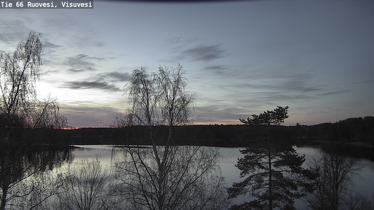 Weather Camera Image Väg 66 Ruovesi, Visuvesi, Ruovesi, Pirkanmaa