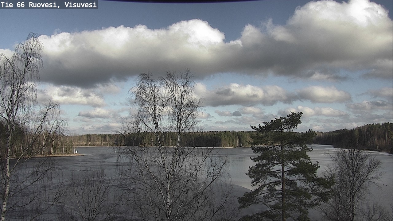 Weather Camera Image Väg 66 Ruovesi, Visuvesi, Ruovesi, Pirkanmaa