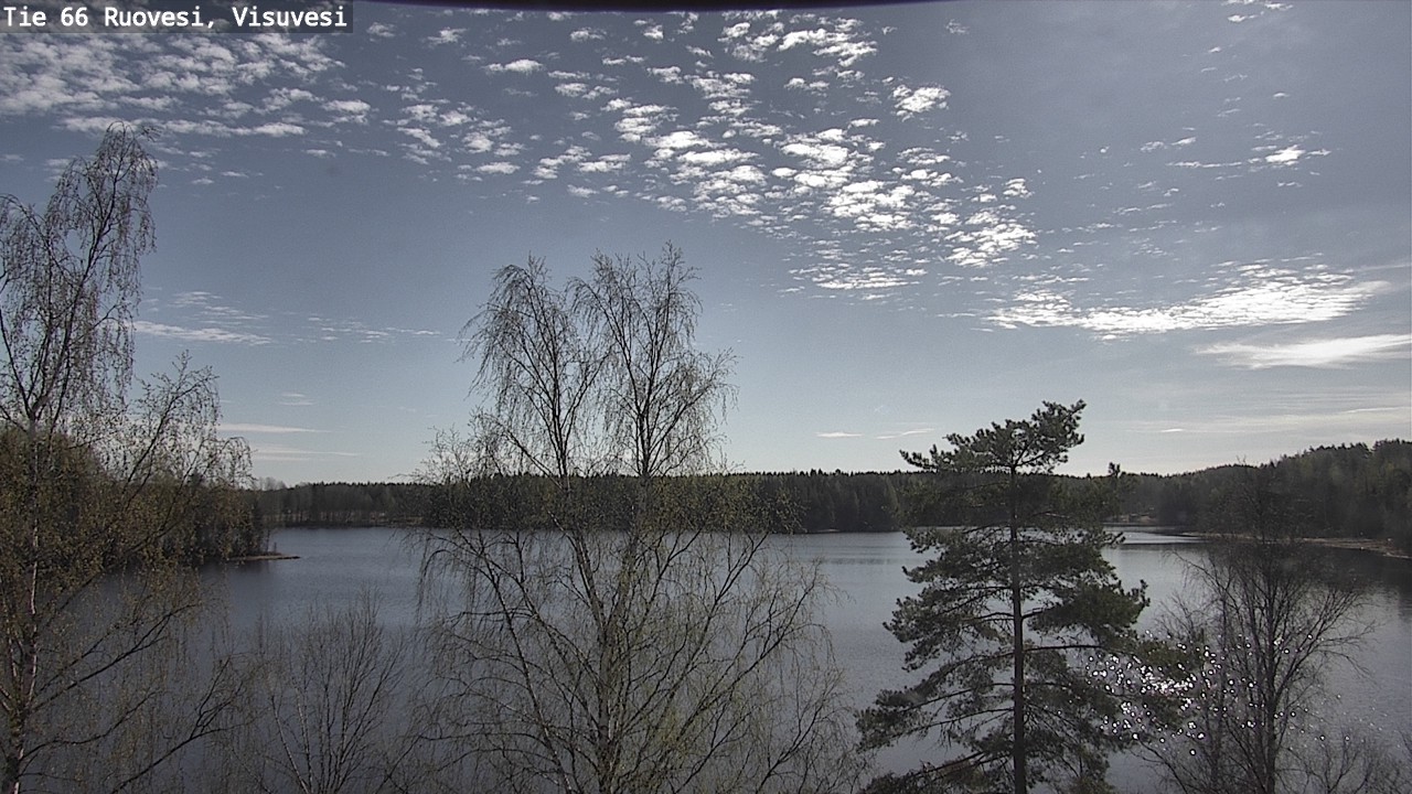 Weather Camera Image Väg 66 Ruovesi, Visuvesi, Ruovesi, Pirkanmaa