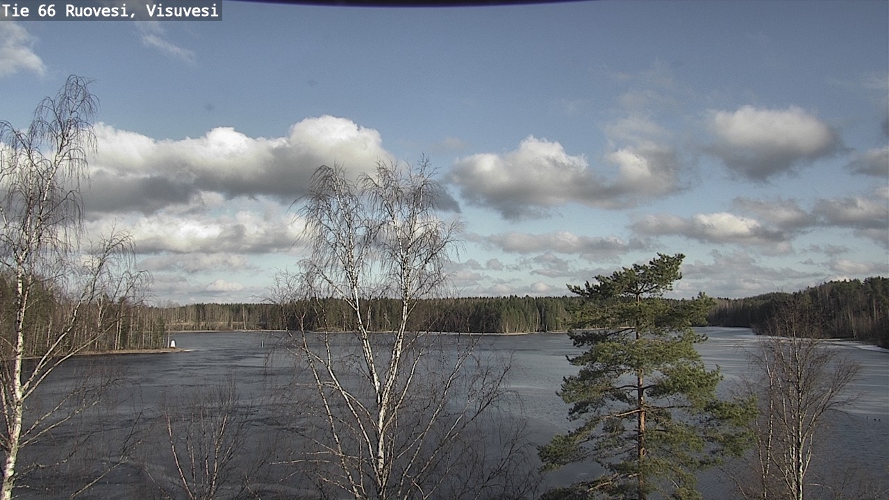 Weather Camera Image Väg 66 Ruovesi, Visuvesi, Ruovesi, Pirkanmaa