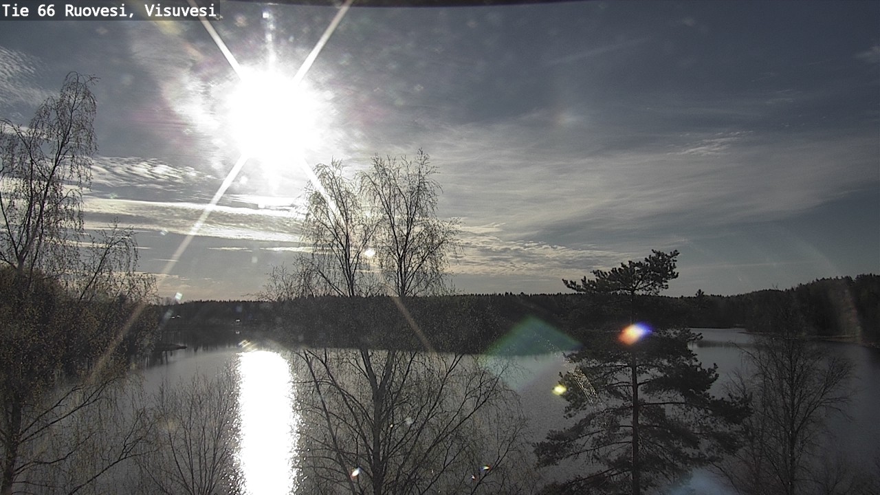 Weather Camera Image Väg 66 Ruovesi, Visuvesi, Ruovesi, Pirkanmaa