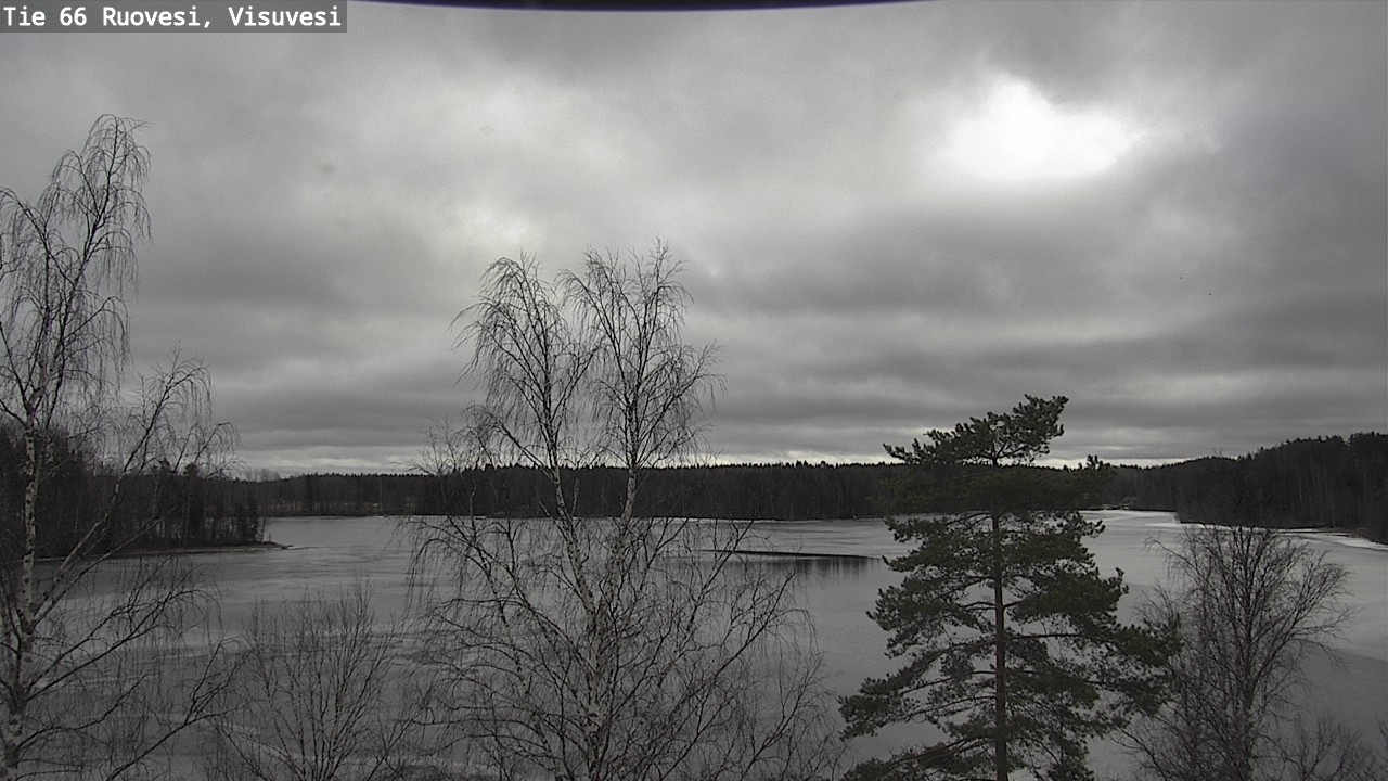 Weather Camera Image Väg 66 Ruovesi, Visuvesi, Ruovesi, Pirkanmaa