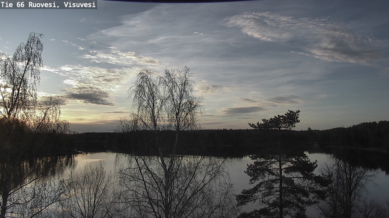 Weather Camera Image Väg 66 Ruovesi, Visuvesi, Ruovesi, Pirkanmaa
