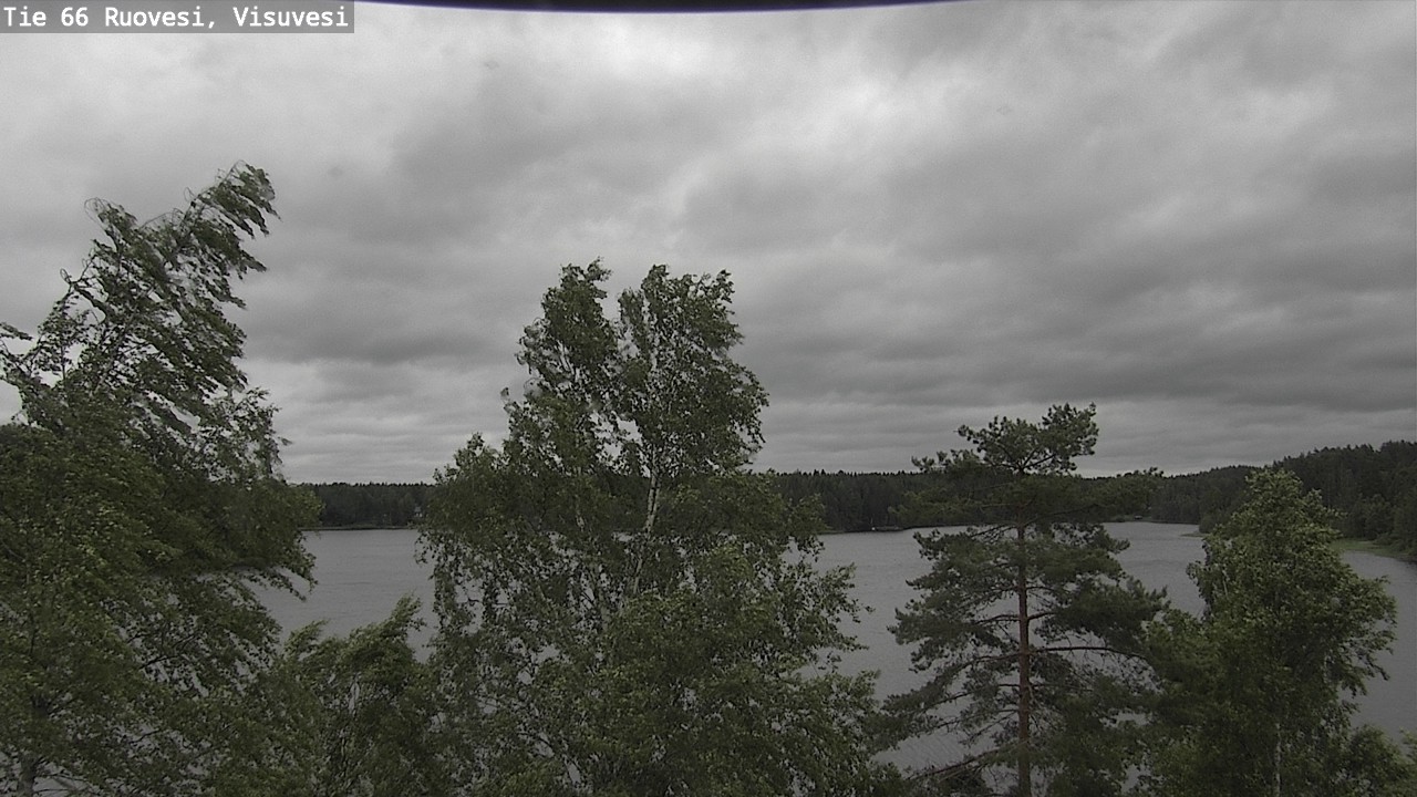 Weather Camera Image Väg 66 Ruovesi, Visuvesi, Ruovesi, Pirkanmaa