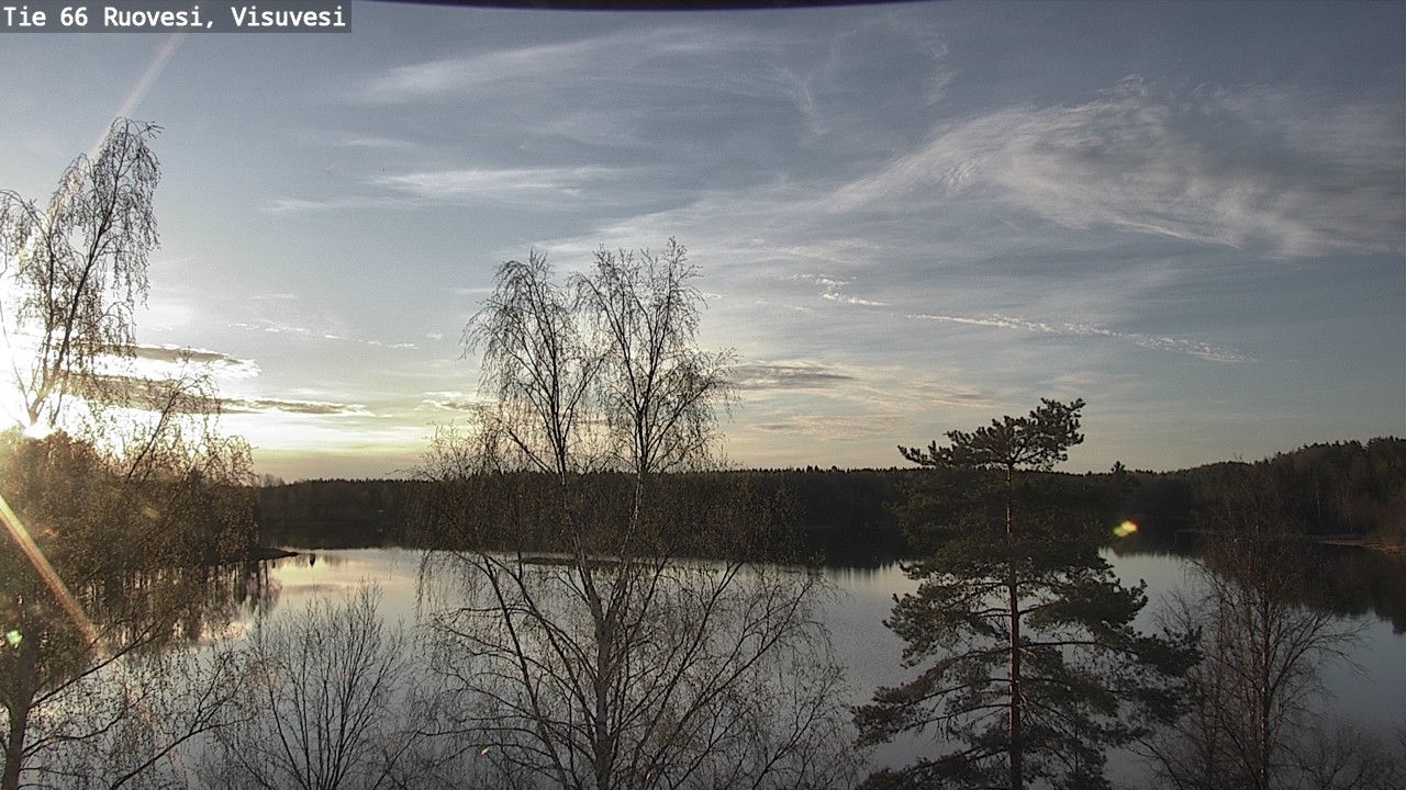 Weather Camera Image Väg 66 Ruovesi, Visuvesi, Ruovesi, Pirkanmaa