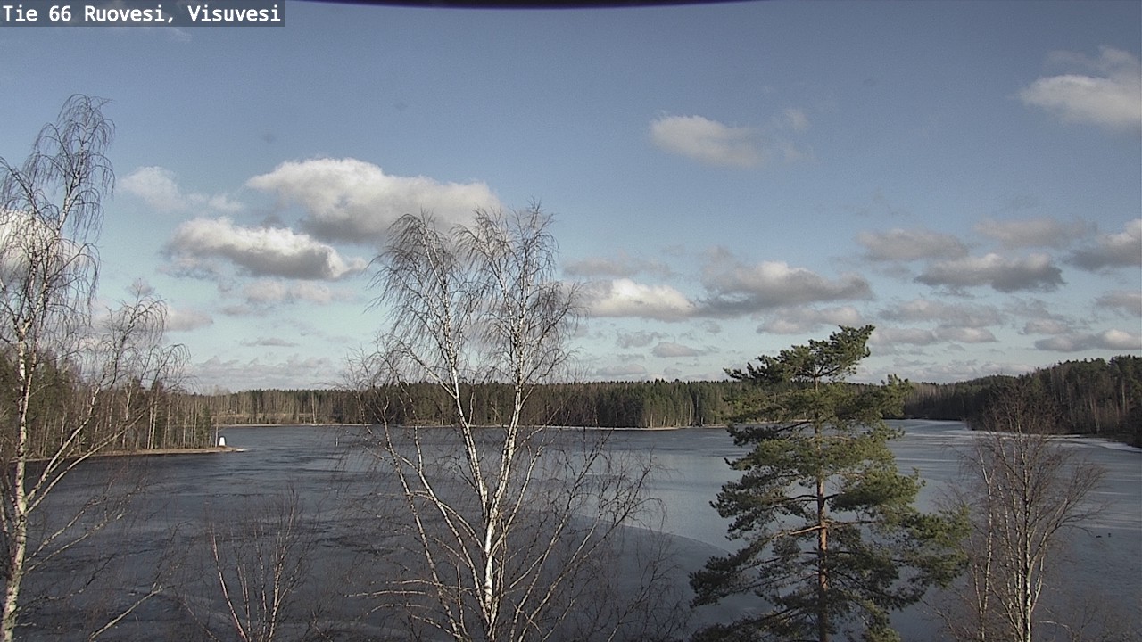 Weather Camera Image Väg 66 Ruovesi, Visuvesi, Ruovesi, Pirkanmaa