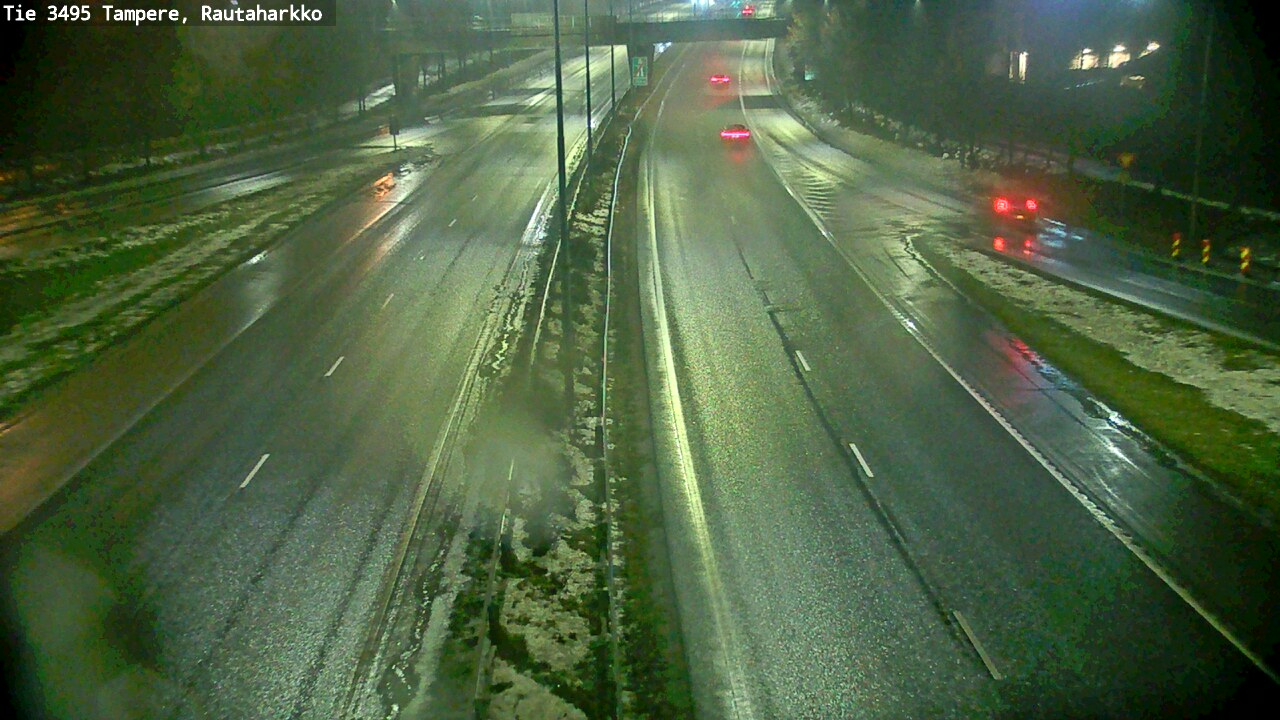 Weather Camera Image Väg 3495 Tammerfors, Rautaharkko, Tampere, Pirkanmaa