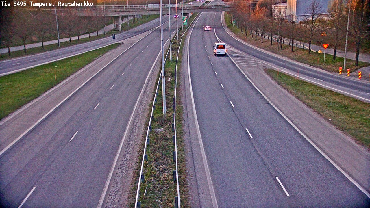 Weather Camera Image Road 3495 Tampere, Rautaharkko, Tampere, Pirkanmaa