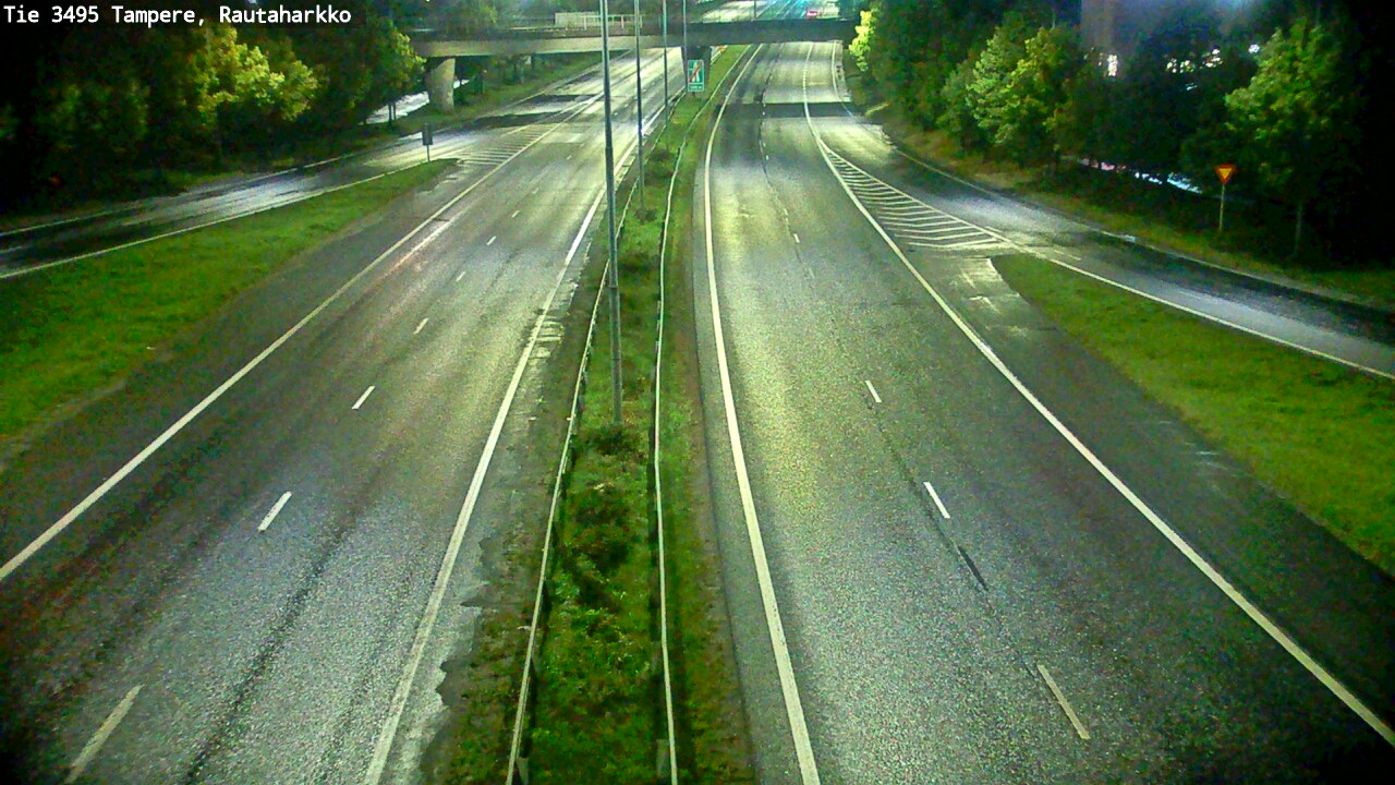 Weather Camera Image Väg 3495 Tammerfors, Rautaharkko, Tampere, Pirkanmaa