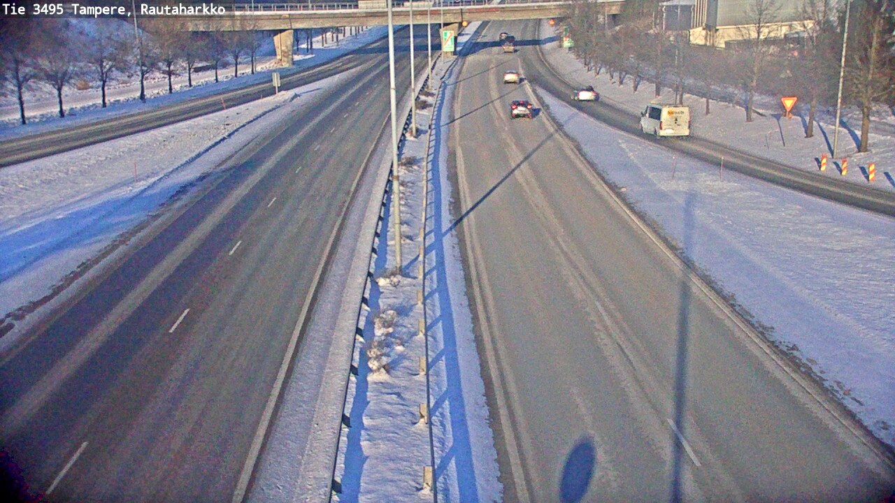 Weather Camera Image Road 3495 Tampere, Rautaharkko, Tampere, Pirkanmaa