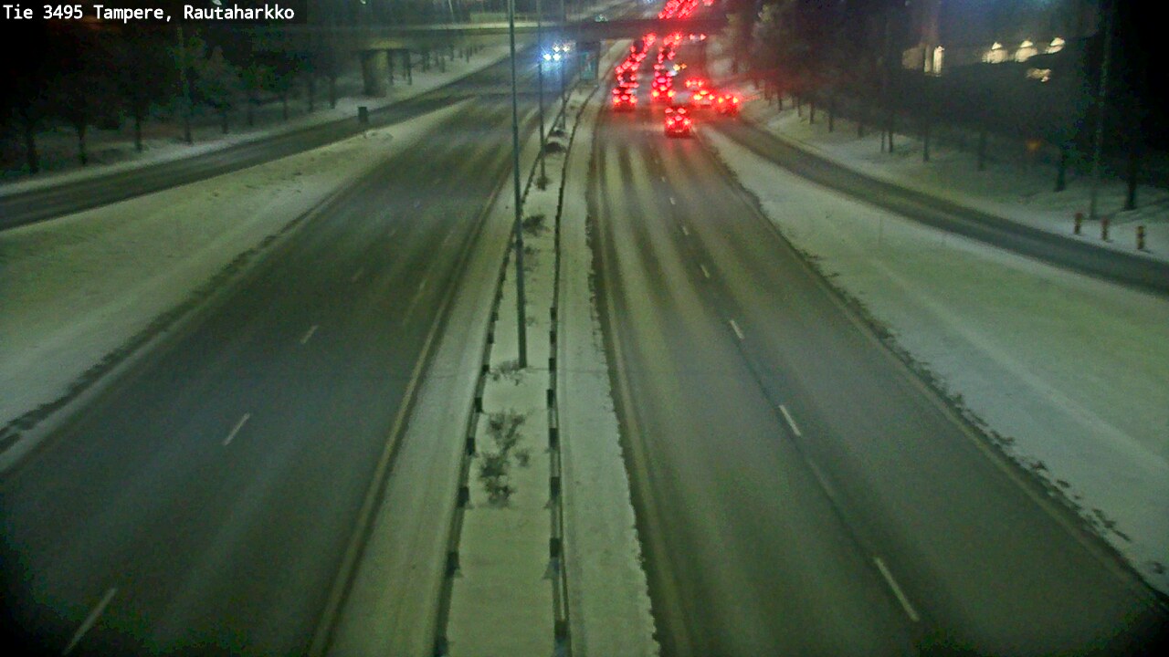 Weather Camera Image Väg 3495 Tammerfors, Rautaharkko, Tampere, Pirkanmaa