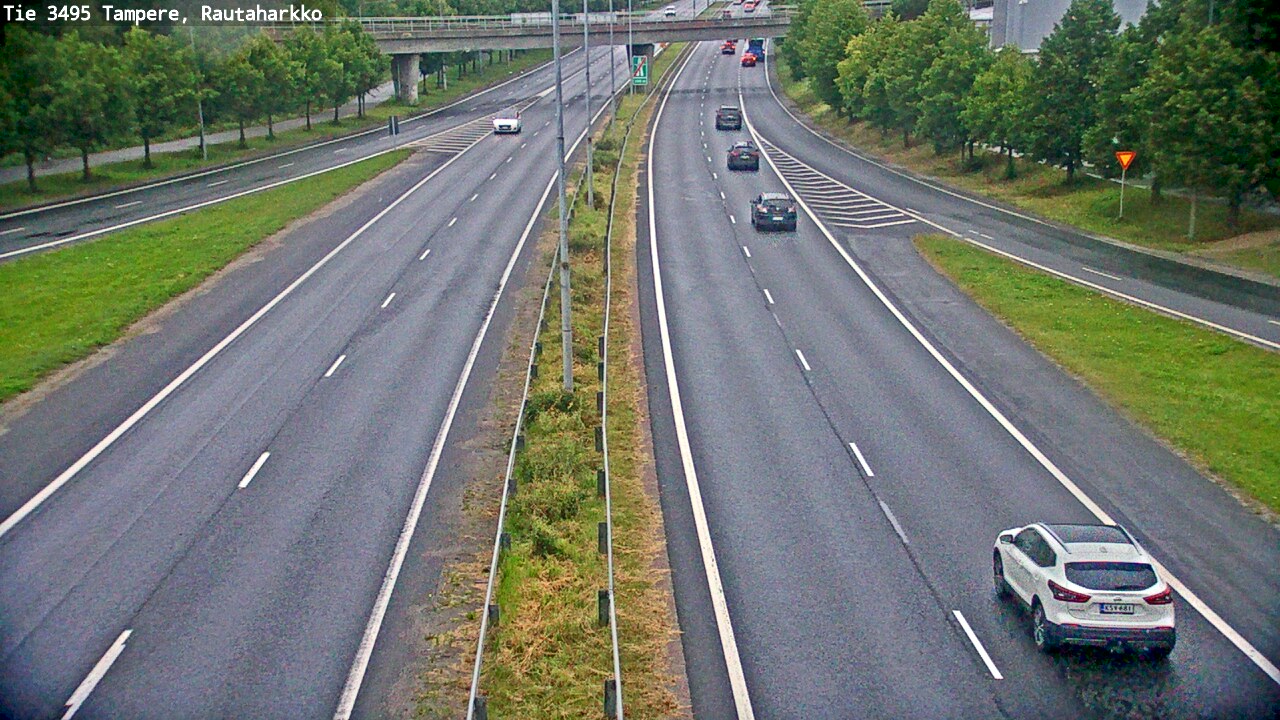 Weather Camera Image Road 3495 Tampere, Rautaharkko, Tampere, Pirkanmaa